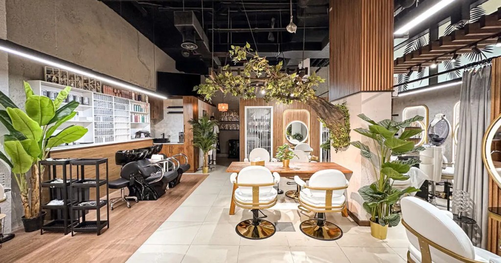 Ivy Beauty & Bubbles salon at Hotel Indigo Dubai Downtown in Business Bay